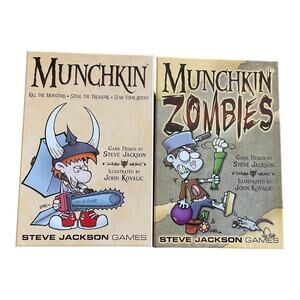 Munchkin and Munchkin Zombies card games